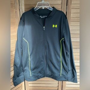 Boys Under Armour Black Zip Jacket